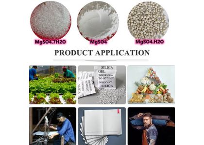 What are the uses of magnesium sulfate in industry and agriculture?