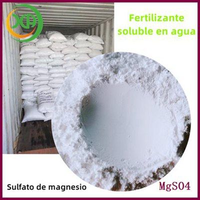 Polvo,Sulfato de magnesio anhidro