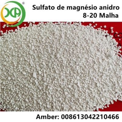 Sulfato de magnésio anidro de malha 8-20